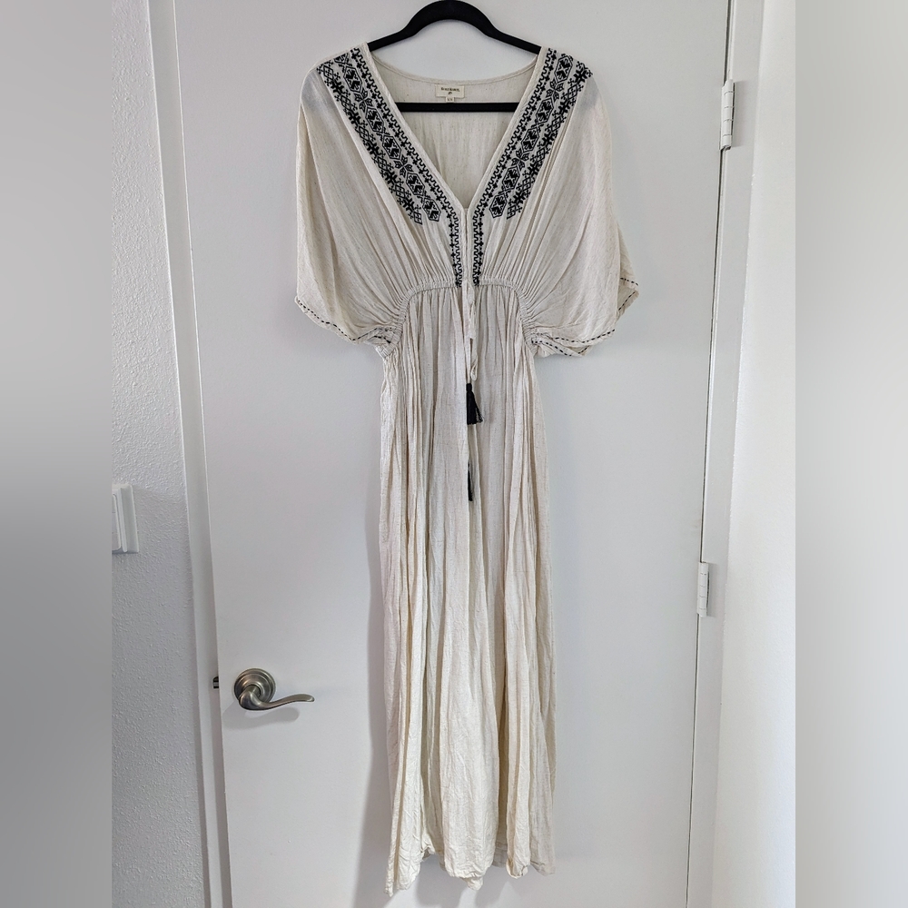 World Market Embroidered Maxi Dress
